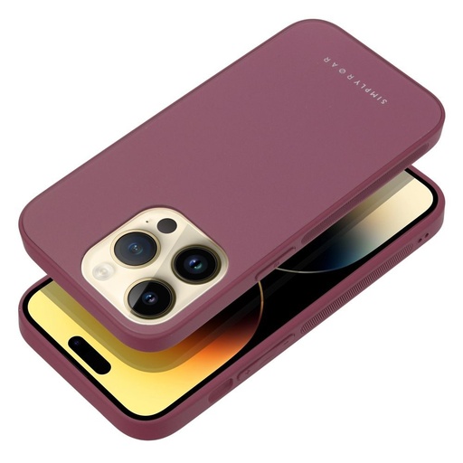 Apple iPhone 14 Pro Roar matný sklo zadní kryt (Vínová)