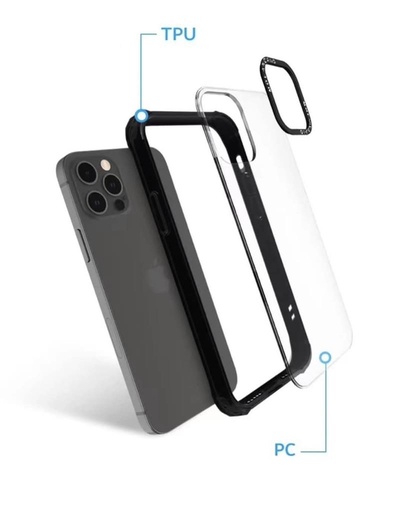 Apple iPhone 13 Pro Max MOLAN CANO HN7 odolný zadní kryt (Černá)