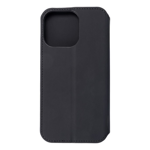 Apple iPhone 15 Pro Max Dual pocket knížkové pouzdro (Černá)