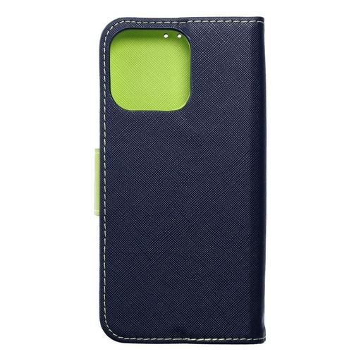 Apple iPhone 15 Pro Max Fancy book knížkové pouzdro (modro-limetková)