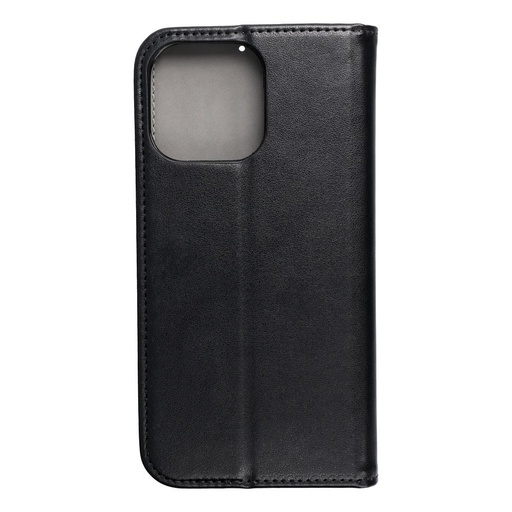 Apple iPhone 15 Pro Max smart magneto magnetický knížkové pouzdro (Černá)