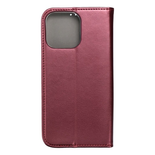 Apple iPhone 15 Pro Max smart magneto magnetický knížkové pouzdro (Vínová)