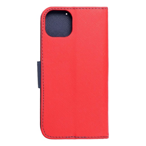 Apple iPhone 15 Plus Fancy book knížkové pouzdro (modro-červená)