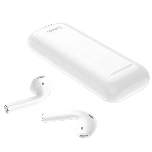 Hoco ES31 bezdrátový headset, bílá