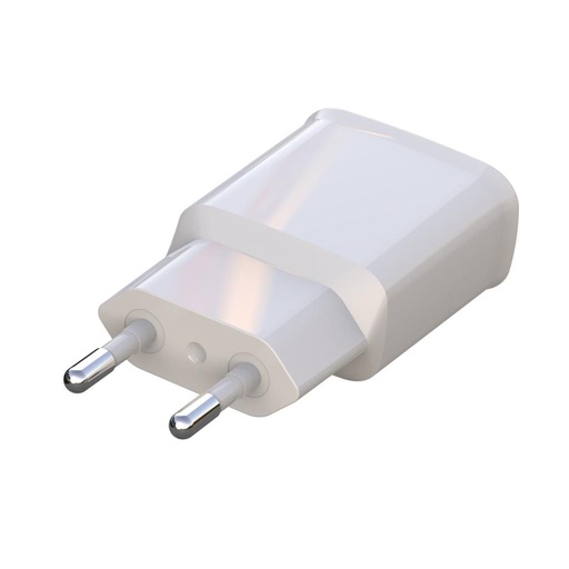 XO L92C 2.4A nabíječka (Bílá) – dvojitý USB konektor