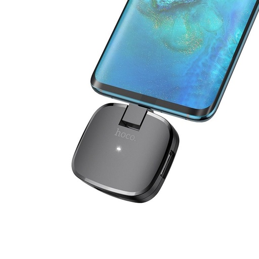 Hoco HB11 HUB, USB-C - 3 USB 2.0, černá