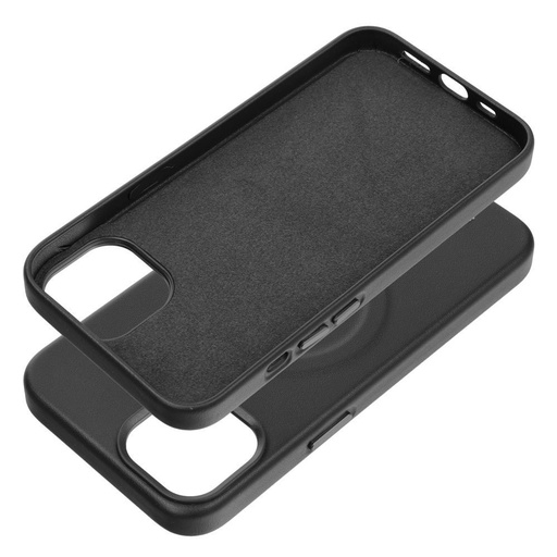 Apple iPhone 12 Roar Leather magsafe zadní kryt (Černá)