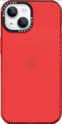 Apple iPhone 13 MOLAN CANO rainbow TPU zadní kryt (Červená)