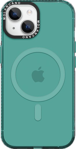 Apple iPhone 12 / iPhone 12 Pro MOLAN CANO rainbow TPU MAGSAFE zadní kryt (Zelená)