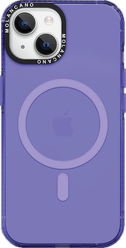 Apple iPhone 14 MOLAN CANO rainbow TPU zadní kryt (Fialová)