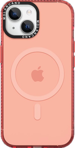 Apple iPhone 14 MOLAN CANO rainbow TPU zadní kryt (Oranžová)