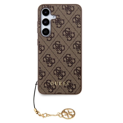 Samsung Galaxy S24+ Guess 4G Charms pouzdro (Hnědá) - GUHCS24MGF4GBR