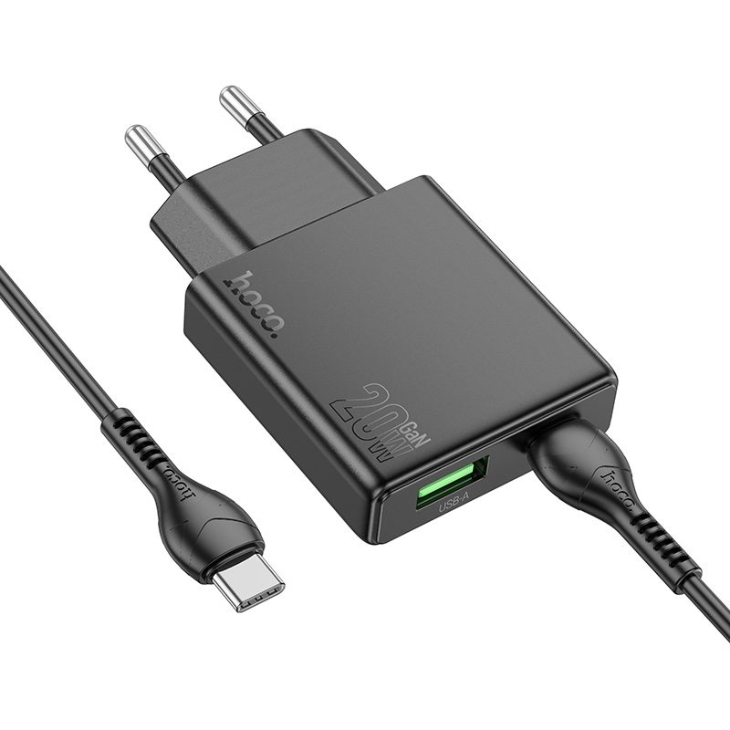 hoco-n38-gyorstolto-adapter-usb-atype-c-csatlakozassal-pd20w-teljesitmennyel-type-c-type-c-kabellel-fekete_3.jpg