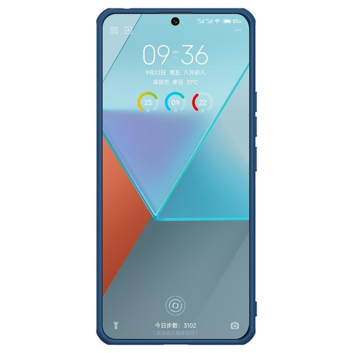Xiaomi Redmi Note 13 Pro 5G Nillkin Super frosted shield pro odolný zadní kryt (Modrá)