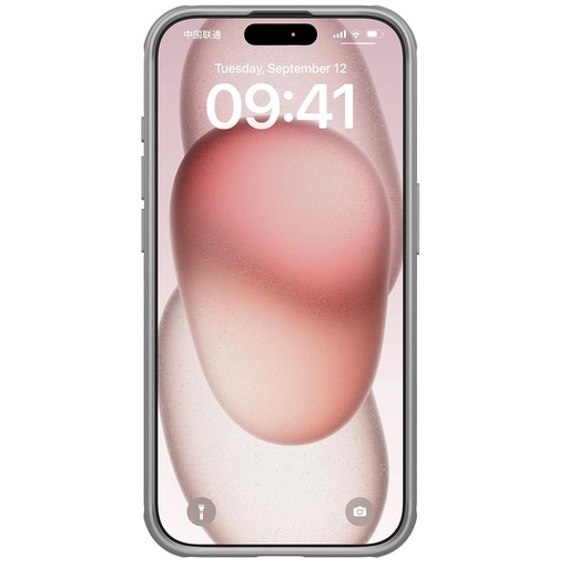 Apple iPhone 15 Pro Max Nillkin Super Frosted Shield Pro zadní kryt (Šedá)