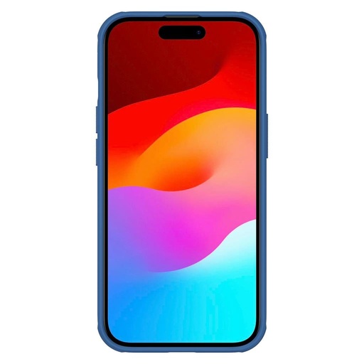 Apple iPhone 15 Plus Nillkin Super Frosted Shield Pro MagSafe zadní kryt (Modrá)