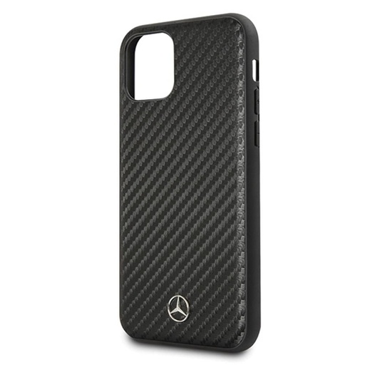 Apple iPhone 11 Mercedes prémiový zadní kryt (Černá) - MEHCN61SRCFBK