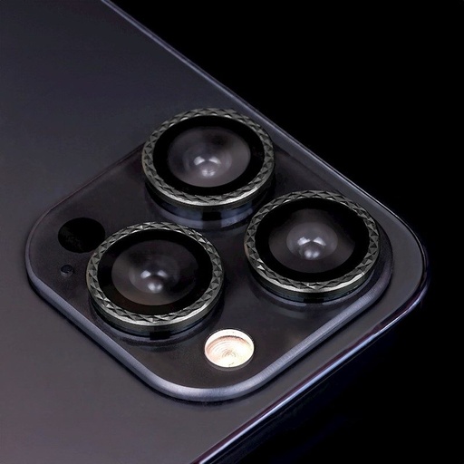Apple iPhone 13 Pro Max kosočtverec vzorovaný kamera ochranný černá