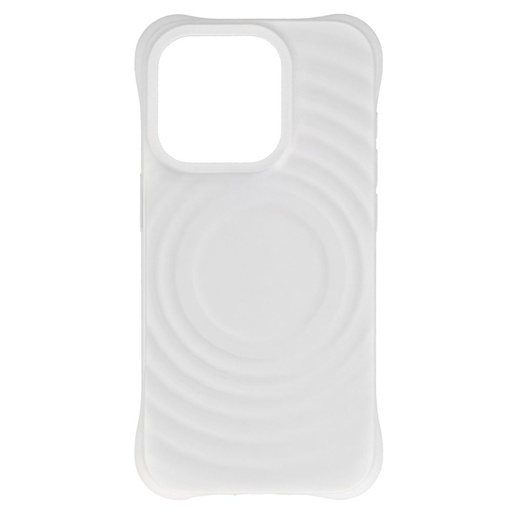 Apple iPhone 13 / iPhone 14 Tel Protect Wave magsafe zadní kryt (Bílá)