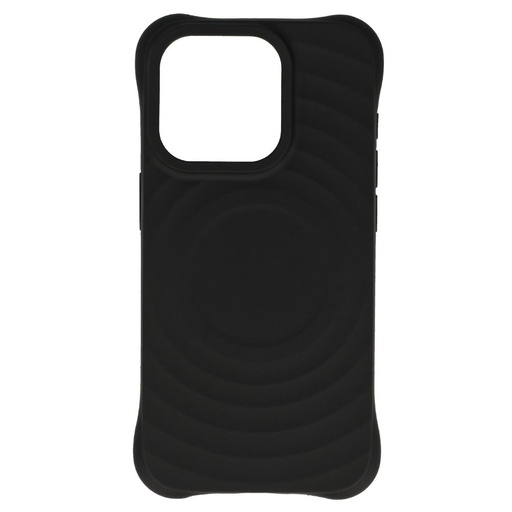 Apple iPhone 12 / iPhone 12 Pro Tel Protect Wave magsafe zadní kryt (Černá)