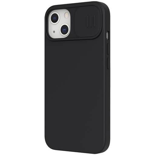 Apple iPhone 13 / iPhone 14 Nillkin Silky MagSafe zadní kryt (Černá)
