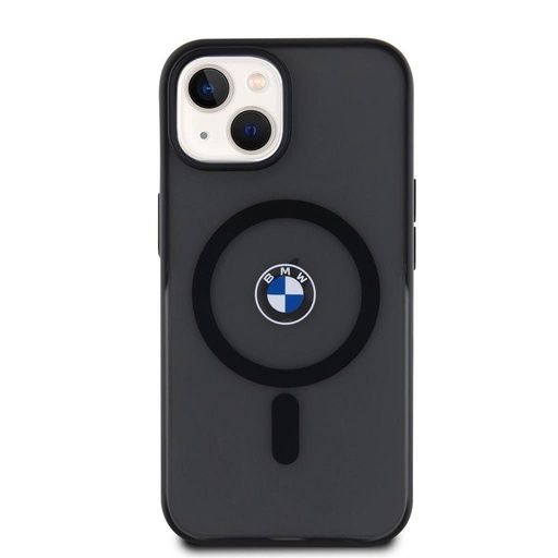 Apple iPhone 15 BMW IML Signature MagSafe pouzdro (Černá) - BMHMP15SDSLK
