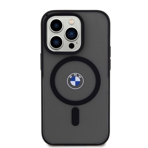 Apple iPhone 15 Pro BMW IML Signature MagSafe pouzdro (Černá) - BMHMP15LDSLK