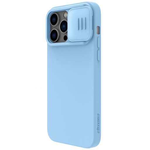 Apple iPhone 13 / iPhone 14 Nillkin Silky MagSafe zadní kryt (Modrá)