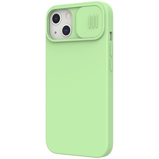 Apple iPhone 13 / iPhone 14 Nillkin Silky MagSafe zadní kryt (Zelená)