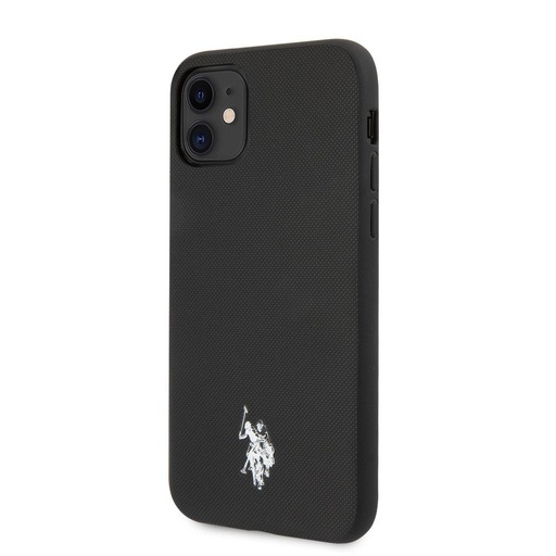 Apple iPhone 11 U.S. POLO prémiový zadní kryt (Černá) - USHCN61PUBK