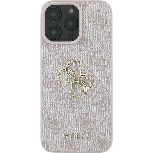 Apple iPhone 16 Guess 4G Big Logo pouzdro (Růžová) - GUHCP16S4GMGPI