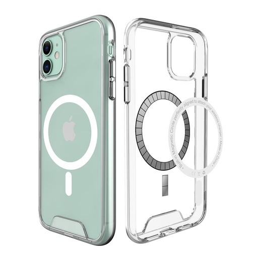 Apple iPhone 11 TOKO Space magsafe zadní kryt (Průhledný)