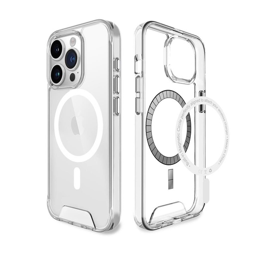Apple iPhone 15 Pro TOKO Space magsafe zadní kryt (Průhledný)