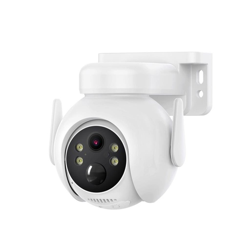 XO CR10 napelemes bezpečnostní IP WiFi kamera 300W (Bílá)