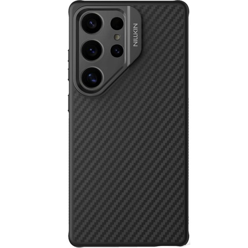 Samsung Galaxy S25 Ultra Nillkin CarboProp aramid magsafe zadní kryt (Černá)