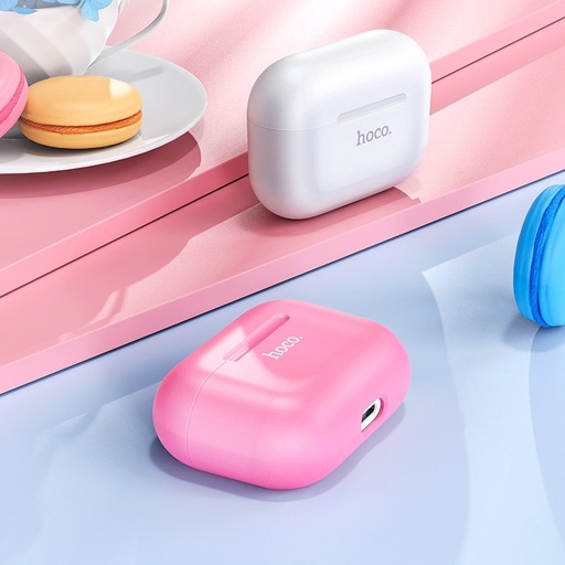 Apple Airpods Pro Hoco WB21 silikonový pouzdro (Růžová)