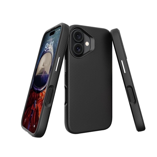 Apple iPhone 16 TOKO Triangle zadní kryt (Černá)