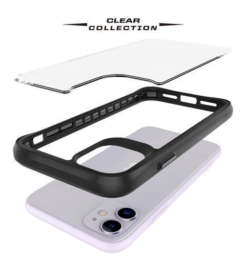 Apple iPhone 11 TOKO Combat X mode Frost zadní kryt (Černá)