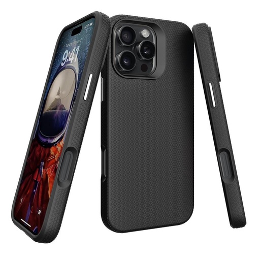 Apple iPhone 16 Pro TOKO Triangle zadní kryt (Černá)