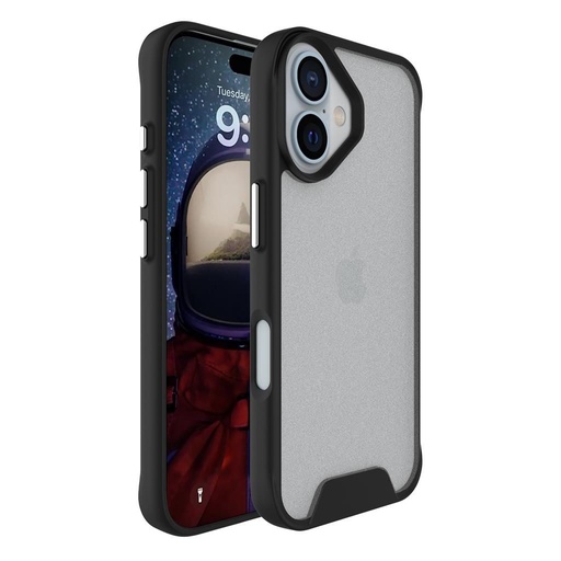 Apple iPhone 16 TOKO Silk zadní kryt (Černá)
