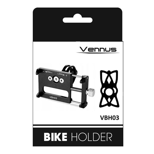 Vennus VBH03 motocyklový / cyklistický držák (Černá)
