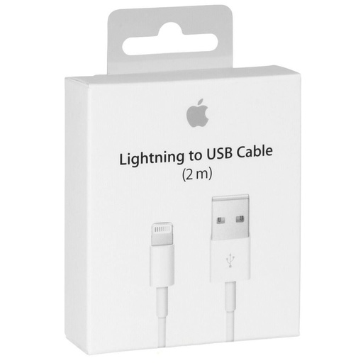 Apple Lightning kabel (Bílá) - 2m