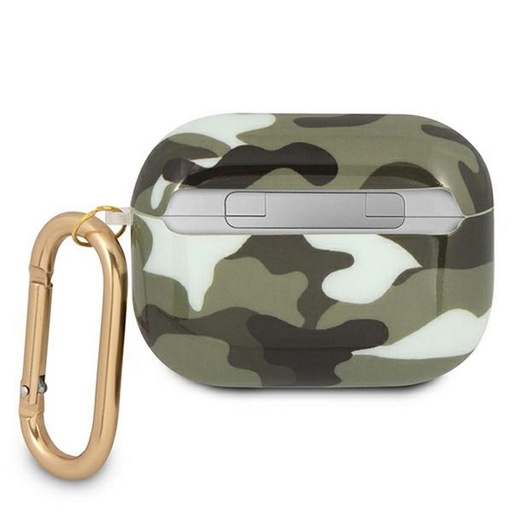 AirPods Pro Guess Camo pouzdro (Khaki) - GUAPUCAMA