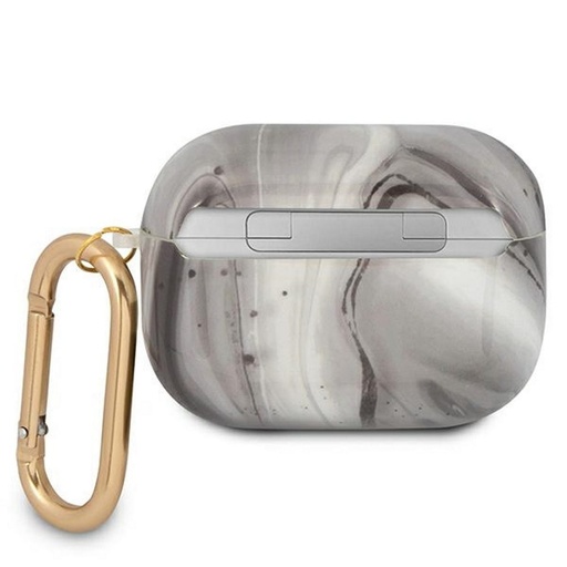 AirPods Pro Guess Marble pouzdro (Černá) - GUAPUNMK