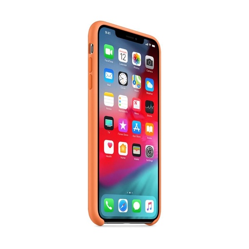 Apple iPhone XS Max silicone tovární zadní kryt, papaya - MVF72ZM/A