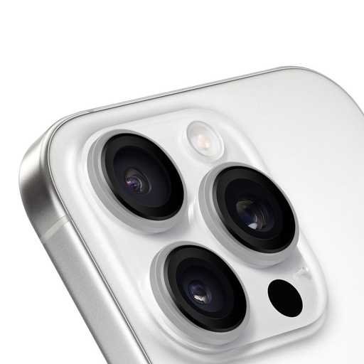 Apple iPhone 16 Pro & iPhone 16 Pro Max OBAL:ME ochrana kamery (Bílá)