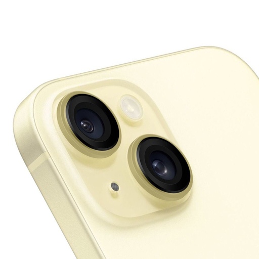Apple iPhone 15 & iPhone 15 Plus OBAL:ME ochrana kamery (Žlutá)