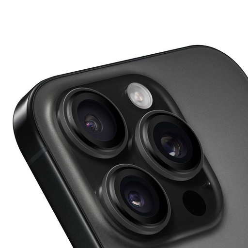 Apple iPhone 16 Pro & iPhone 16 Pro Max OBAL:ME ochrana kamery (Černá)