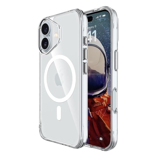 Apple iPhone 16 TOKO Pure MagSafe zadní kryt (Průhledný)
