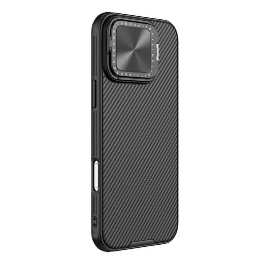 Apple iPhone 16 Pro Max Nillkin Camshield Prop zadní kryt (Černá)